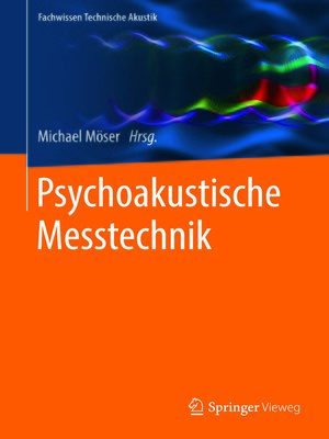 cover image of Psychoakustische Messtechnik